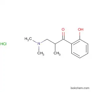 Molecular Structure of 56872-62-9 (1-Propanone, 3-(dimethylamino)-1-(2-hydroxyphenyl)-2-methyl-,
hydrochloride)