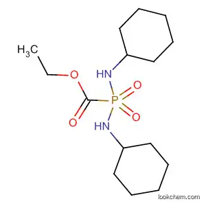 Molecular Structure of 57673-93-5 (Phosphorodiamidic acid, N,N'-dicyclohexyl-, ethyl ester)