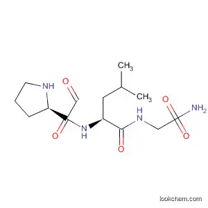 Molecular Structure of 57836-06-3 (Glycinamide, 1-formyl-L-prolyl-L-leucyl-)