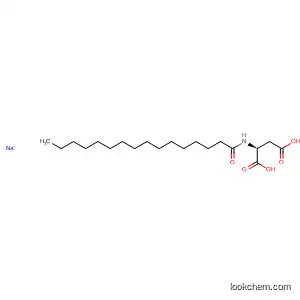 Molecular Structure of 58921-05-4 (L-Aspartic acid, N-(1-oxohexadecyl)-, monosodium salt)