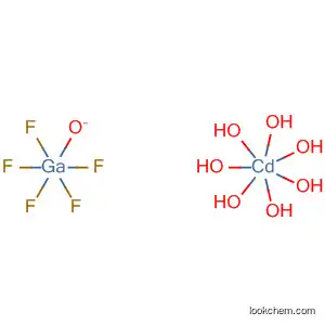 Molecular Structure of 58984-51-3 (Gallate(2-), pentafluoro-, cadmium (1:1), heptahydrate)
