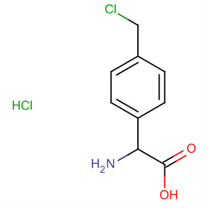 Benzeneacetic acid, a-amino-4-(chloromethyl)-, hydrochloride