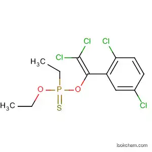 Molecular Structure of 59149-85-8 (Phosphonothioic acid, ethyl-,
O-[2,2-dichloro-1-(2,5-dichlorophenyl)ethenyl] S-ethyl ester)