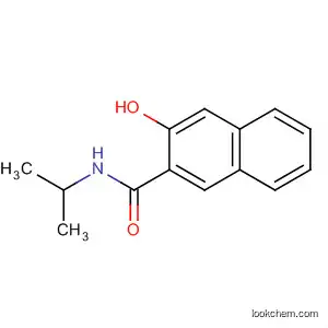 Molecular Structure of 59192-04-0 (2-Naphthalenecarboxamide, 3-hydroxy-N-(1-methylethyl)-)