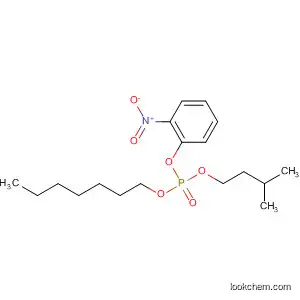 Molecular Structure of 59223-33-5 (Phosphoric acid, heptyl 3-methylbutyl 2-nitrophenyl ester)