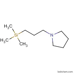 Molecular Structure of 59427-42-8 (Pyrrolidine, 1-[3-(trimethylsilyl)propyl]-)