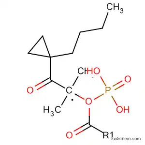 Molecular Structure of 59484-19-4 (Phosphonic acid, [2-(1-butylcyclopropyl)-2-oxoethyl]-, dimethyl ester)