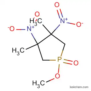 Molecular Structure of 59586-91-3 (Phospholane, 1-methoxy-3,4-dimethyl-3,4-dinitro-, 1-oxide)