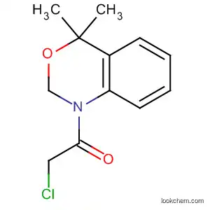 Molecular Structure of 59688-92-5 (2H-3,1-Benzoxazine, 1-(chloroacetyl)-1,4-dihydro-4,4-dimethyl-)
