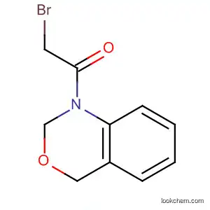 Molecular Structure of 59688-95-8 (2H-3,1-Benzoxazine, 1-(bromoacetyl)-1,4-dihydro-)