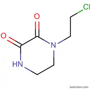 Molecular Structure of 59702-40-8 (2,3-Piperazinedione, 1-(2-chloroethyl)-)