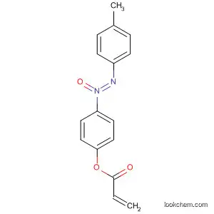 Molecular Structure of 59727-38-7 (2-Propenoic acid, 4-[(4-methylphenyl)azoxy]phenyl ester)