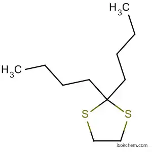 Molecular Structure of 59729-25-8 (1,3-Dithiolane, 2,2-dibutyl-)