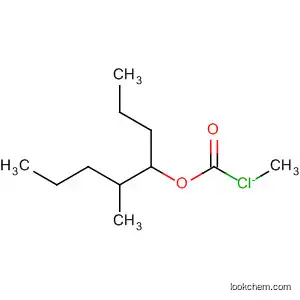 Molecular Structure of 59734-24-6 (Carbonochloridic acid, 2-methyl-1-propylpentyl ester)