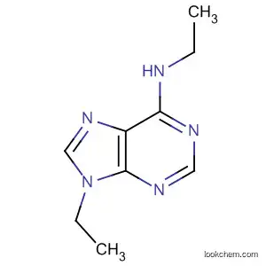 Molecular Structure of 59892-84-1 (9H-Purin-6-amine, N,9-diethyl-)