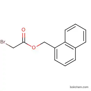 Molecular Structure of 59956-74-0 (Acetic acid, bromo-, 1-naphthalenylmethyl ester)