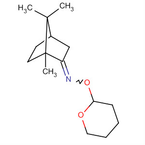 Molecular Structure of 59968-88-6 (Bicyclo[2.2.1]heptan-2-one, 1,7,7-trimethyl-,
O-(tetrahydro-2H-pyran-2-yl)oxime)