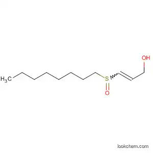 Molecular Structure of 60812-17-1 (2-Propen-1-ol, 3-(octylsulfinyl)-)