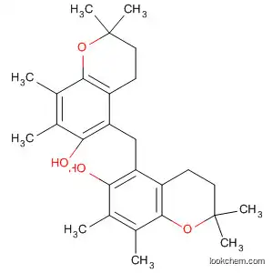 Molecular Structure of 6133-19-3 (2H-1-Benzopyran-6-ol,
5,5'-methylenebis[3,4-dihydro-2,2,7,8-tetramethyl-)