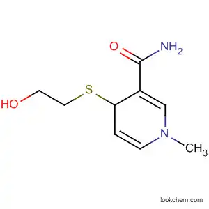 3-Pyridinecarboxamide, 1,4-dihydro-4-[(2-hydroxyethyl)thio]-1-methyl-