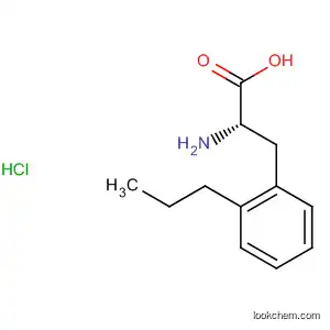 Molecular Structure of 62448-36-6 (Phenylalanine, a-propyl-, hydrochloride)