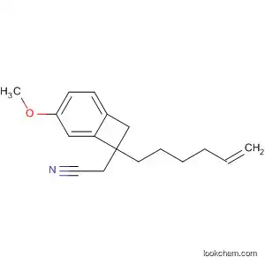 Bicyclo[4.2.0]octa-1,3,5-triene-7-acetonitrile, 7-(5-hexenyl)-4-methoxy-