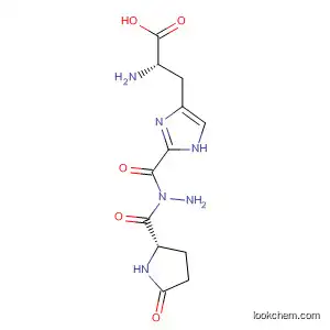 Molecular Structure of 62937-44-4 (L-Histidine, N-(5-oxo-D-prolyl)-, hydrazide)