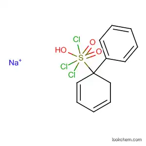 Molecular Structure of 63283-78-3 ([1,1'-Biphenyl]sulfonic acid, trichloro-, sodium salt)