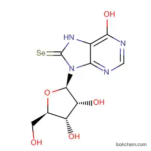 Molecular Structure of 63676-54-0 (Inosine, 7,8-dihydro-8-selenoxo-)