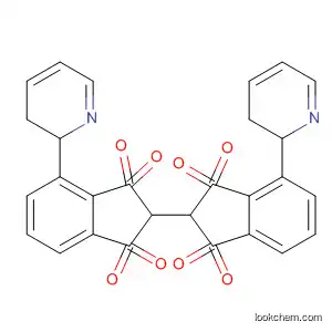 Molecular Structure of 64487-71-4 ([2,2'-Bi-1H-indene]-1,1',3,3'(2H,2'H)-tetrone, 2,2'-di-4-pyridinyl-)