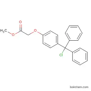 Acetic acid, [4-(chlorodiphenylmethyl)phenoxy]-, methyl ester