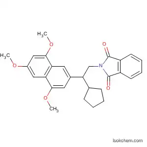 1H-Isoindole-1,3(2H)-dione,
2-[2-cyclopentyl-2-(4,6,8-trimethoxy-2-naphthalenyl)ethyl]-