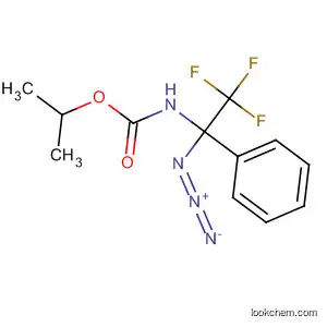 Molecular Structure of 65476-78-0 (Carbamic acid, (1-azido-2,2,2-trifluoro-1-phenylethyl)-, 1-methylethyl
ester)