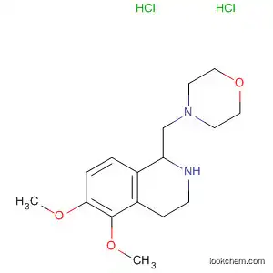 Isoquinoline, 1,2,3,4-tetrahydro-5,6-dimethoxy-1-(4-morpholinylmethyl)-,
dihydrochloride