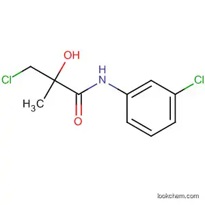 Molecular Structure of 65925-51-1 (Propanamide, 3-chloro-N-(3-chlorophenyl)-2-hydroxy-2-methyl-)