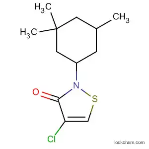 Molecular Structure of 66160-39-2 (3(2H)-Isothiazolone, 4-chloro-2-(3,3,5-trimethylcyclohexyl)-)