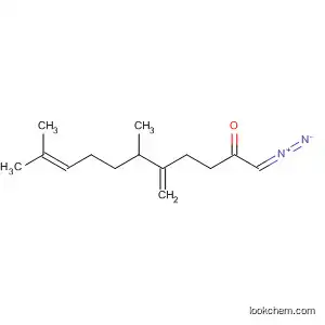 9-Undecen-2-one, 1-diazo-6,10-dimethyl-5-methylene-