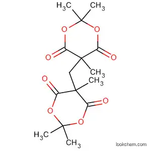 Molecular Structure of 66788-68-9 (1,3-Dioxane-4,6-dione, 5,5'-methylenebis[2,2,5-trimethyl-)