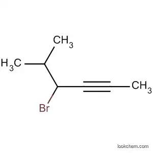 Molecular Structure of 67291-57-0 (2-Hexyne, 4-bromo-5-methyl-)