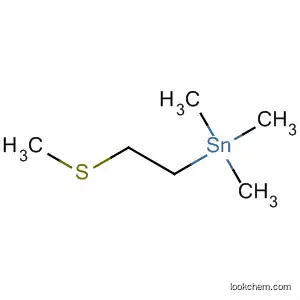 Molecular Structure of 67361-83-5 (Stannane, trimethyl[2-(methylthio)ethyl]-)