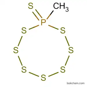 Molecular Structure of 113985-76-5 (Heptathiaphosphocane, methyl-, 8-sulfide)