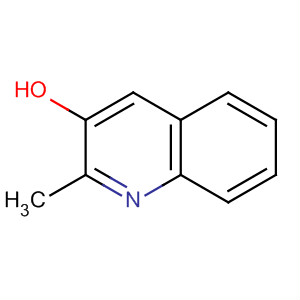 Molecular Structure of 1333-48-8 (Quinolinol, 2-methyl-)