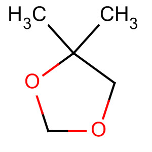 Molecular Structure of 13372-33-3 (1,3-Dioxolane, 4,4-dimethyl-)