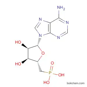 Molecular Structure of 15106-26-0 (Adenosine, 5'-deoxy-5'-phosphono-)