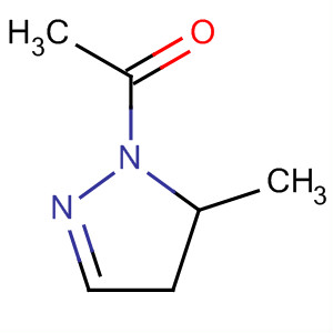 Molecular Structure of 1567-86-8 (1H-Pyrazole, 1-acetyl-4,5-dihydro-5-methyl-)