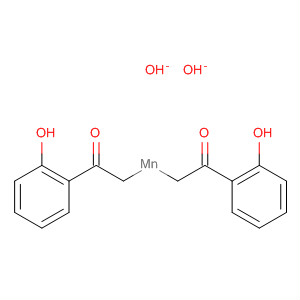 Molecular Structure of 15670-09-4 (Manganese, bis(a-hydroxybenzeneacetato)-)