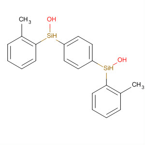 Molecular Structure of 16165-83-6 (Silanol, 1,4-phenylenebis[methylphenyl-)