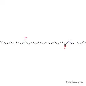 Molecular Structure of 16170-20-0 (Octadecanamide, N-butyl-12-hydroxy-)