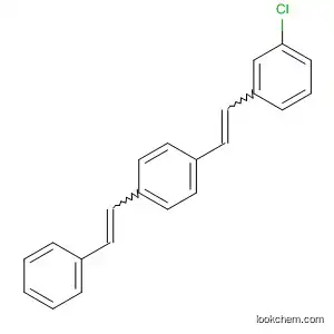 Benzene, 1-[2-(3-chlorophenyl)ethenyl]-4-(2-phenylethenyl)-