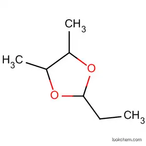 Molecular Structure of 24382-63-6 (1,3-Dioxolane, 2-ethyl-4,5-dimethyl-)